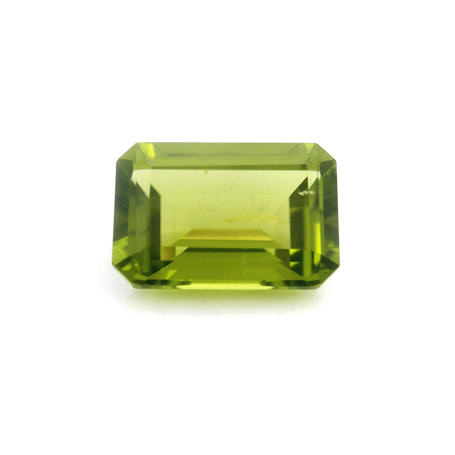 Octagonal Green Peridot 4.75ct loose gemstone
