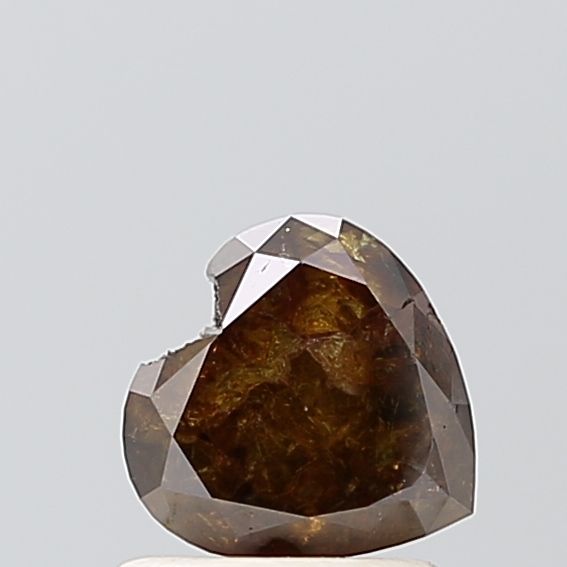 Heart Salt And Pepper Natural Diamond 1.25ct VS2 loose diamond