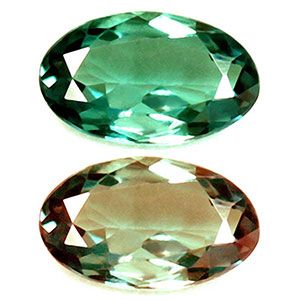 Oval Green Alexandrite 0.23ct loose gemstone