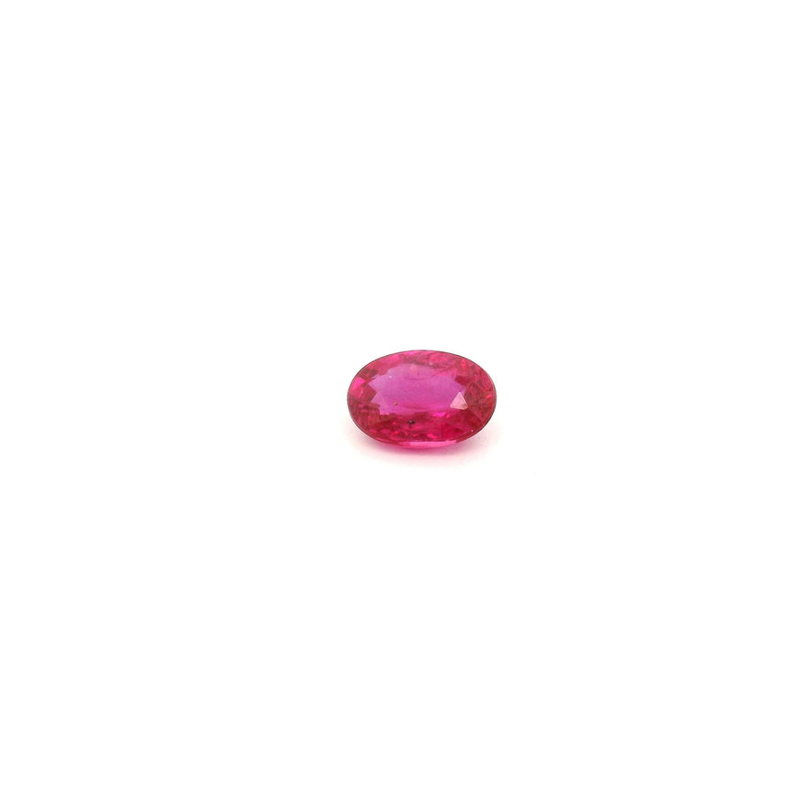 Oval Red Ruby 0.29ct loose gemstone