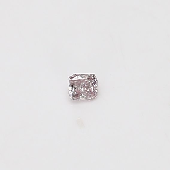 Radiant Light Pink Natural Diamond 0.03ct loose diamond