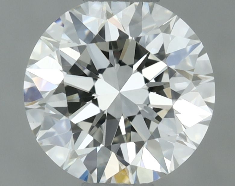 Round Natural Diamond 0.61ct H VVS1
