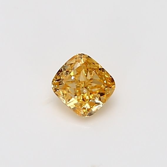 Cushion Orange Natural Diamond 0.28ct VS2 loose diamond