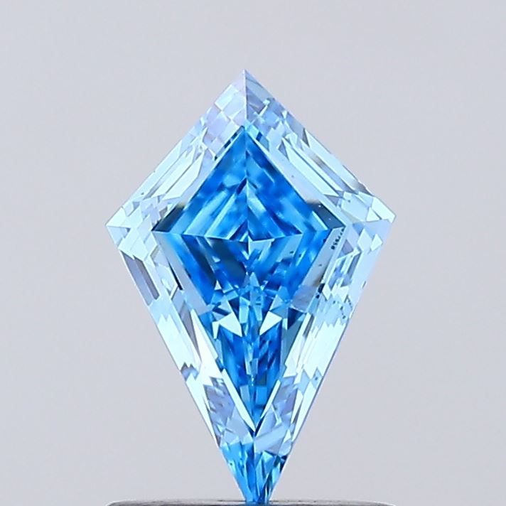 Kite Fancy Vivid Blue Lab-grown Diamond 0.86ct VS1 loose diamond