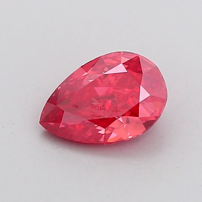 Pear Fancy Vivid Red Lab-grown Diamond 1.03ct VS2 loose diamond