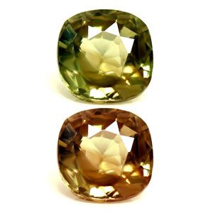 Cushion Green Alexandrite 0.36ct loose gemstone