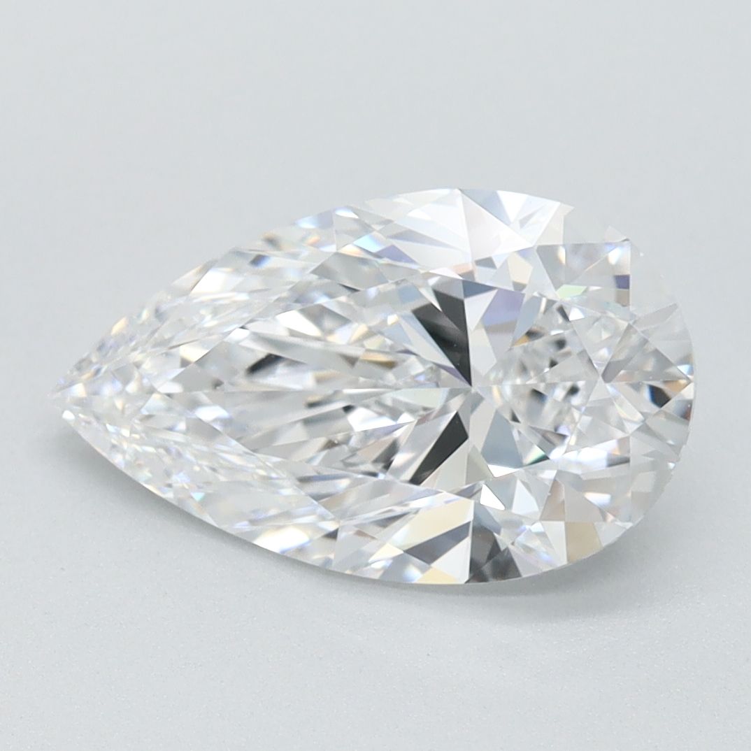 Pear Lab-Grown Diamond 1.86ct D IF