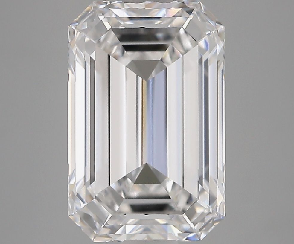 Emerald Lab-Grown Diamond 3.70ct D VVS1