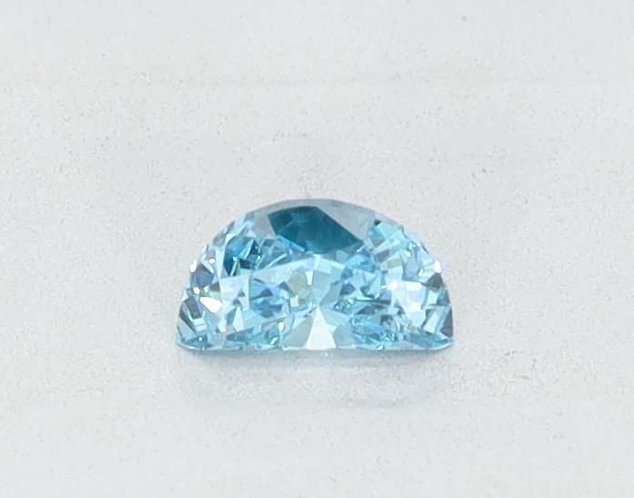 Half Moon Blue Lab-grown Diamond 0.16ct VVS2 loose diamond