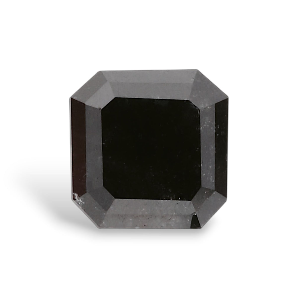 Square Emerald Fancy Black Natural Diamond 0.67ct VVS2 loose diamond