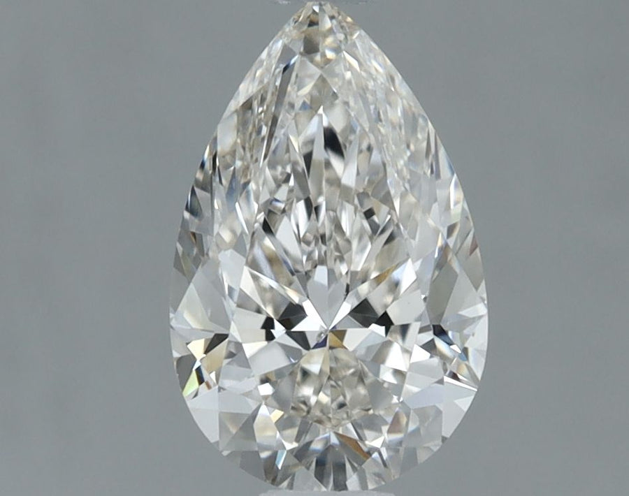 Pear Natural Diamond 1.01ct H VS2