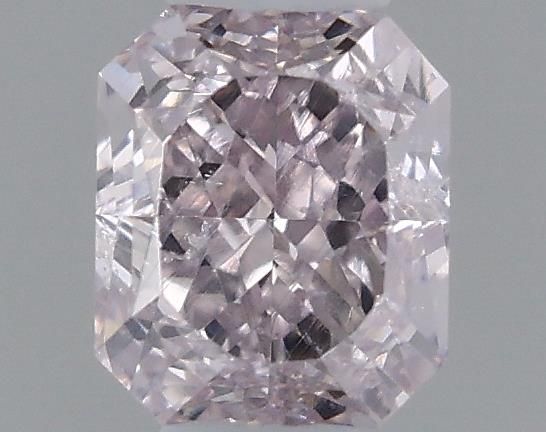 Radiant Fancy Light Pink Natural Diamond 0.26ct SI2 loose diamond