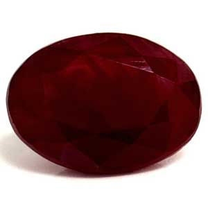 Oval Red Ruby 1.67ct loose gemstone