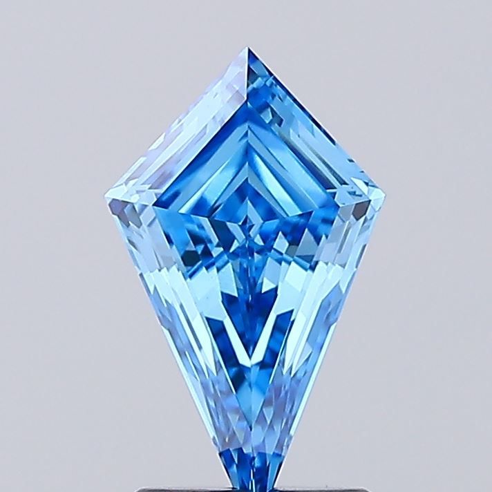 Kite Fancy Vivid Blue Lab-grown Diamond 1.21ct VVS2 loose diamond