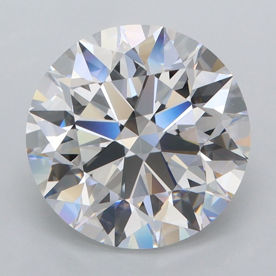 Round Lab-Grown Diamond 3.79ct D FL