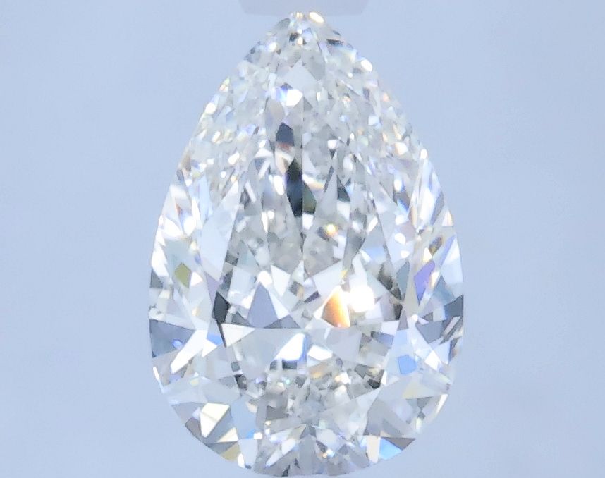 Pear Natural Diamond 0.90ct G VS2