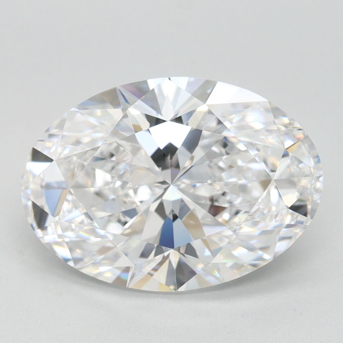 Oval Lab-Grown Diamond 3.08ct D FL