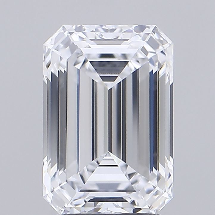 Emerald Lab-Grown Diamond 2.56ct E IF