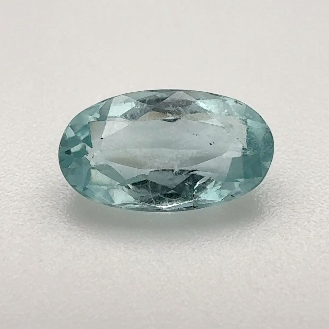 Oval Blue Aquamarine 1.285ct loose gemstone