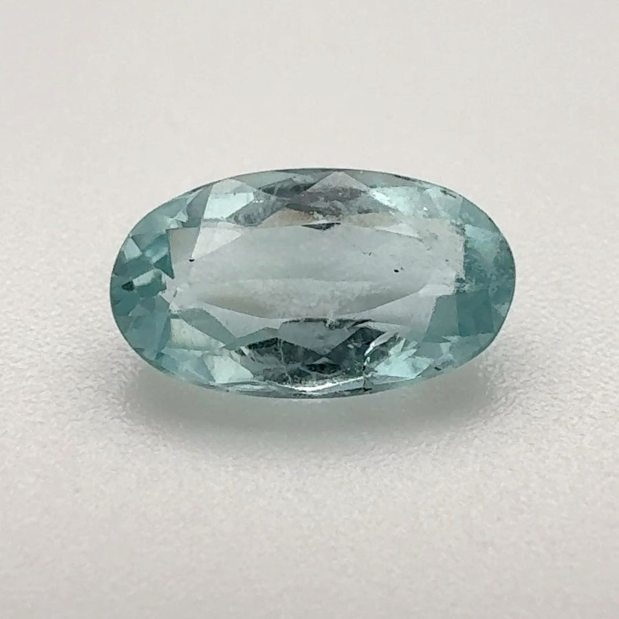 Oval Blue Aquamarine 1.285ct loose gemstone