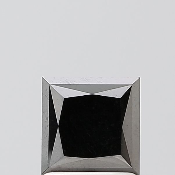 Princess Black Lab-grown Diamond 1.32ct VVS2 loose diamond