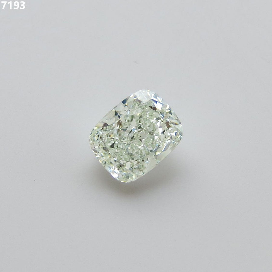 Cushion Faint Green Natural Diamond 1ct SI1 loose diamond