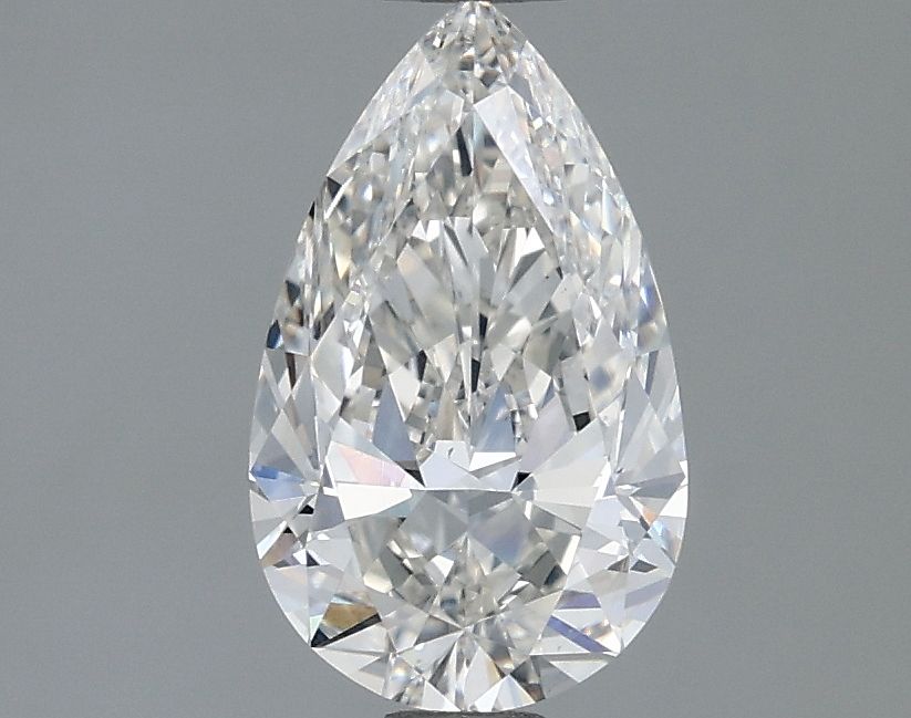 Pear Natural Diamond 1.31ct G VS1