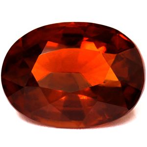 Oval Orange Garnet 7.89ct loose gemstone