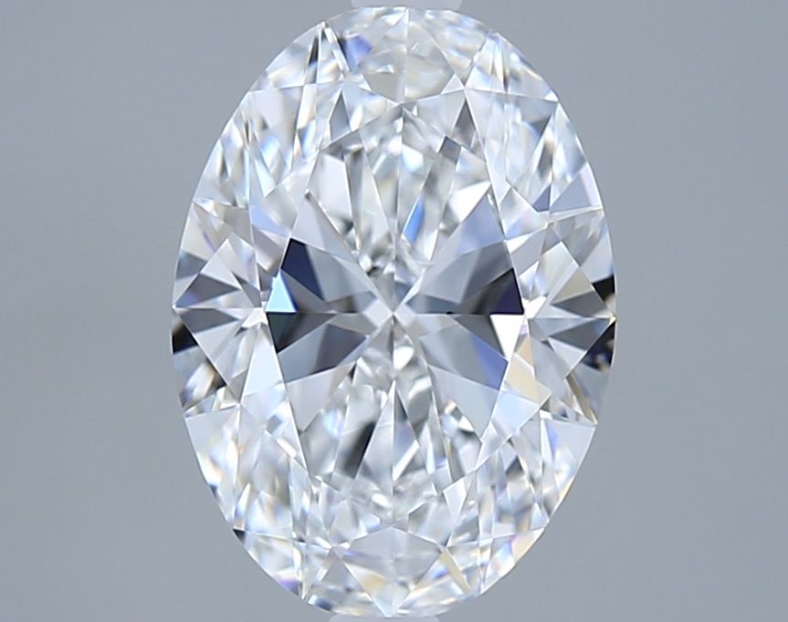 Oval Lab-Grown Diamond 2.52ct D VVS1