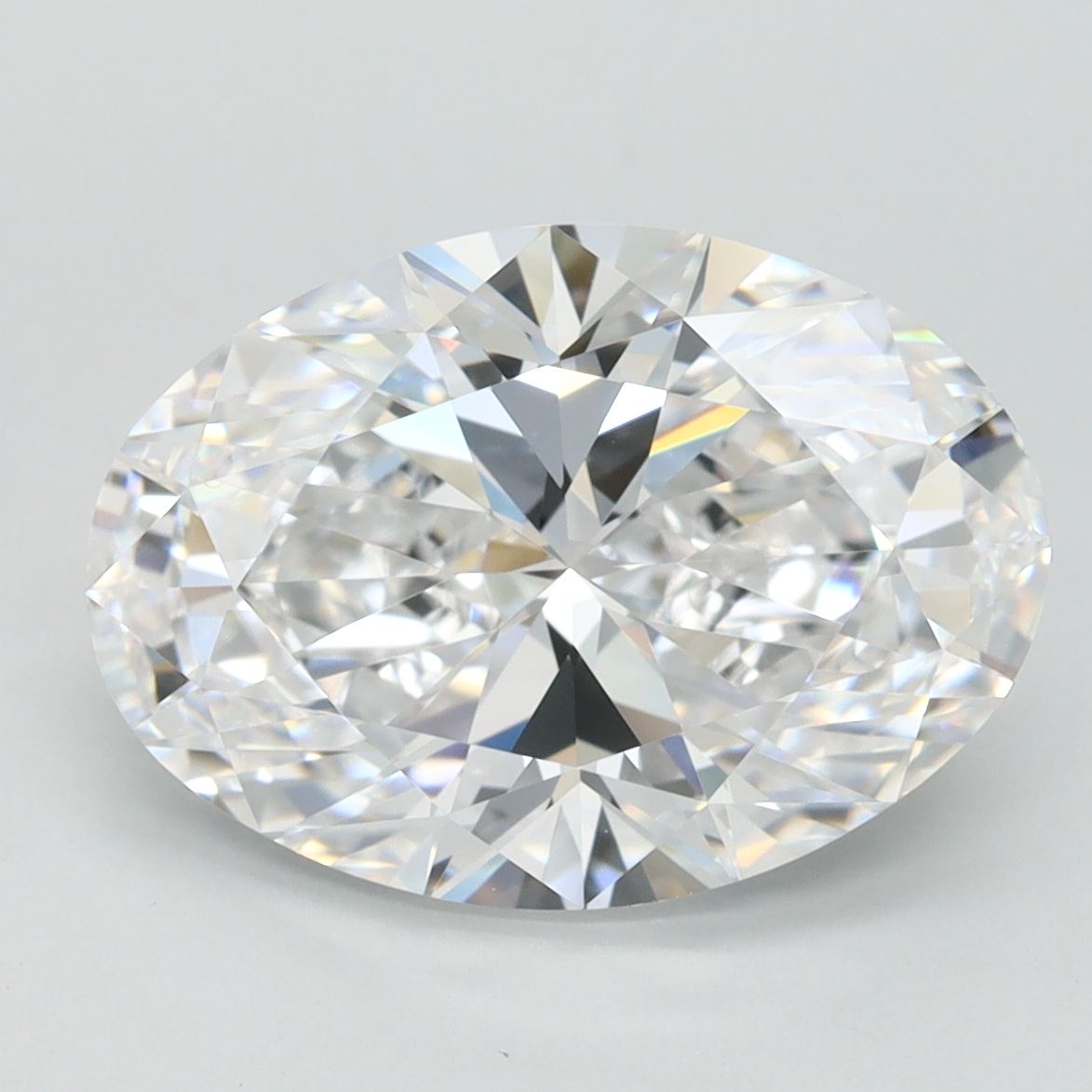 Oval Lab-Grown Diamond 3.64ct D FL