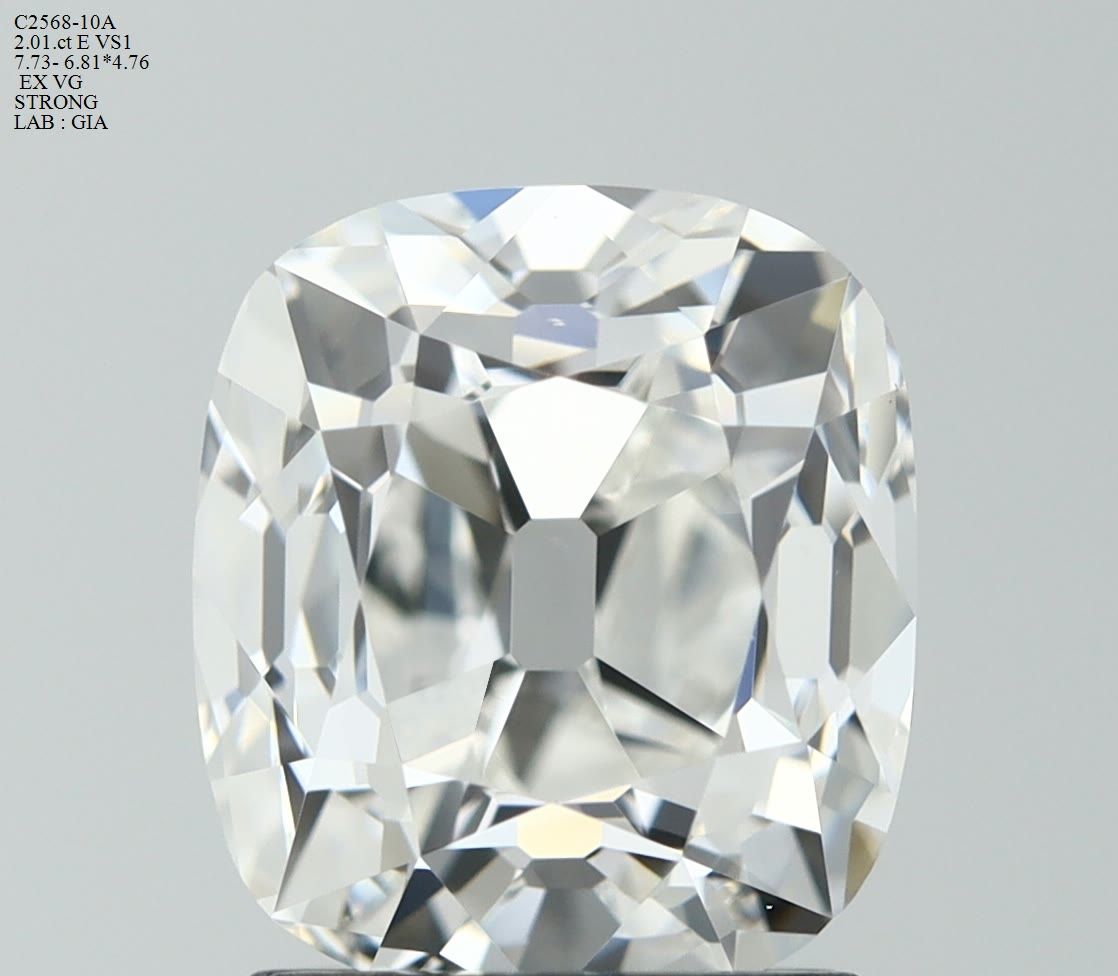 Old Miner Natural Diamond 2.01ct E VS1