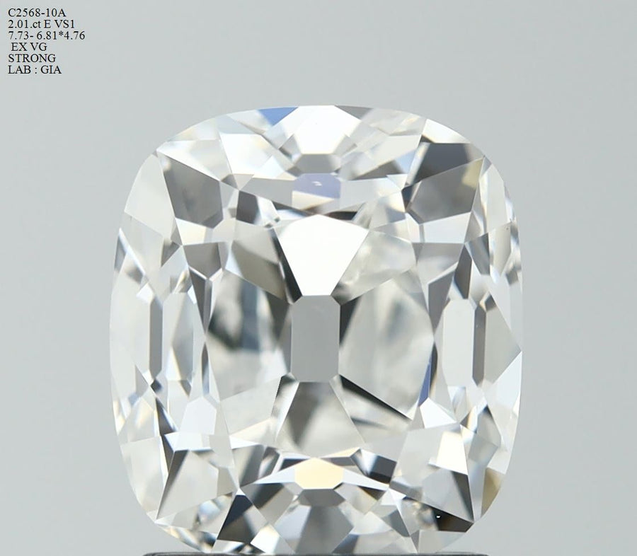 Old Miner Natural Diamond 2.01ct E VS1