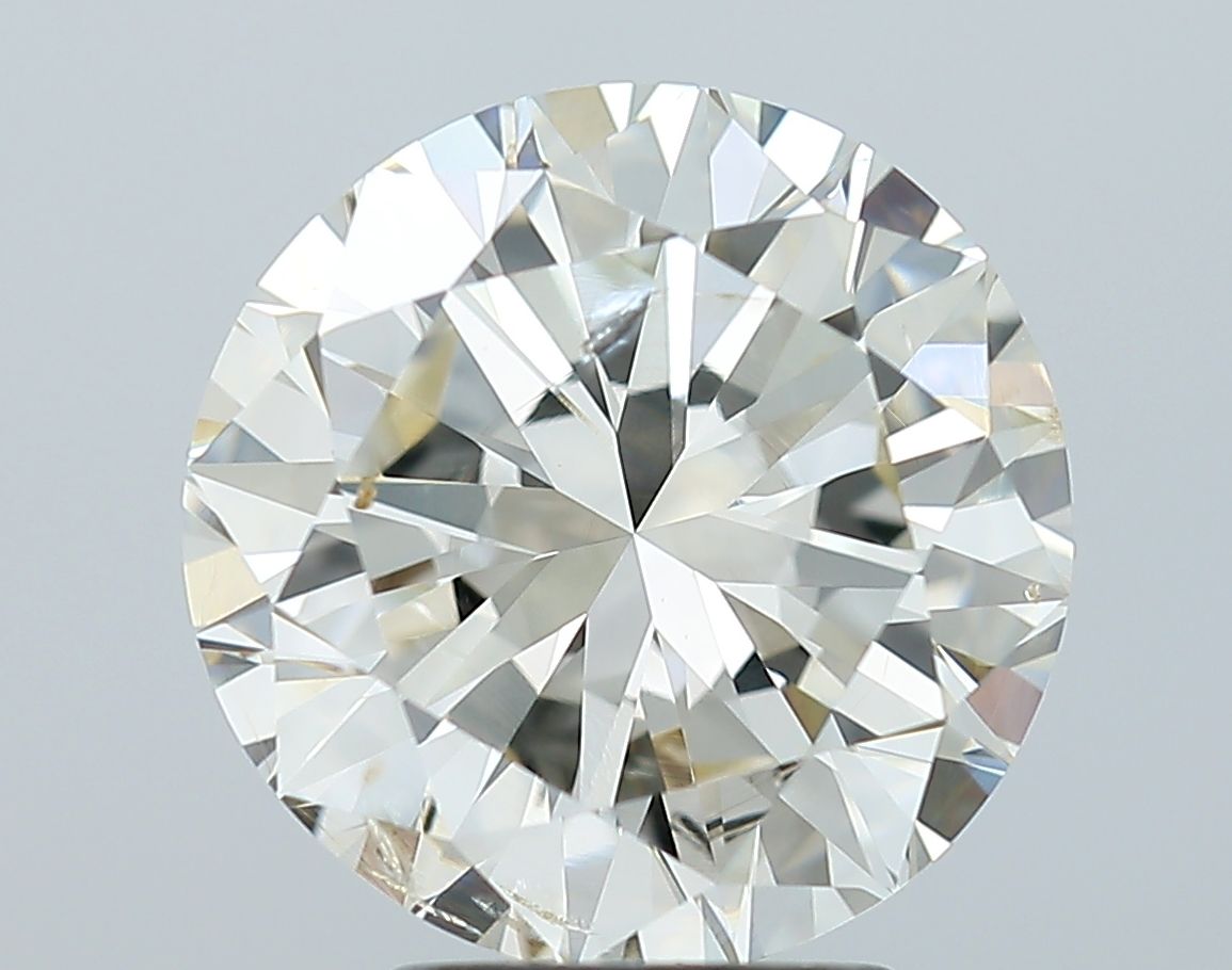 Round Fancy Light Blue Natural Diamond 4ct SI2 loose diamond