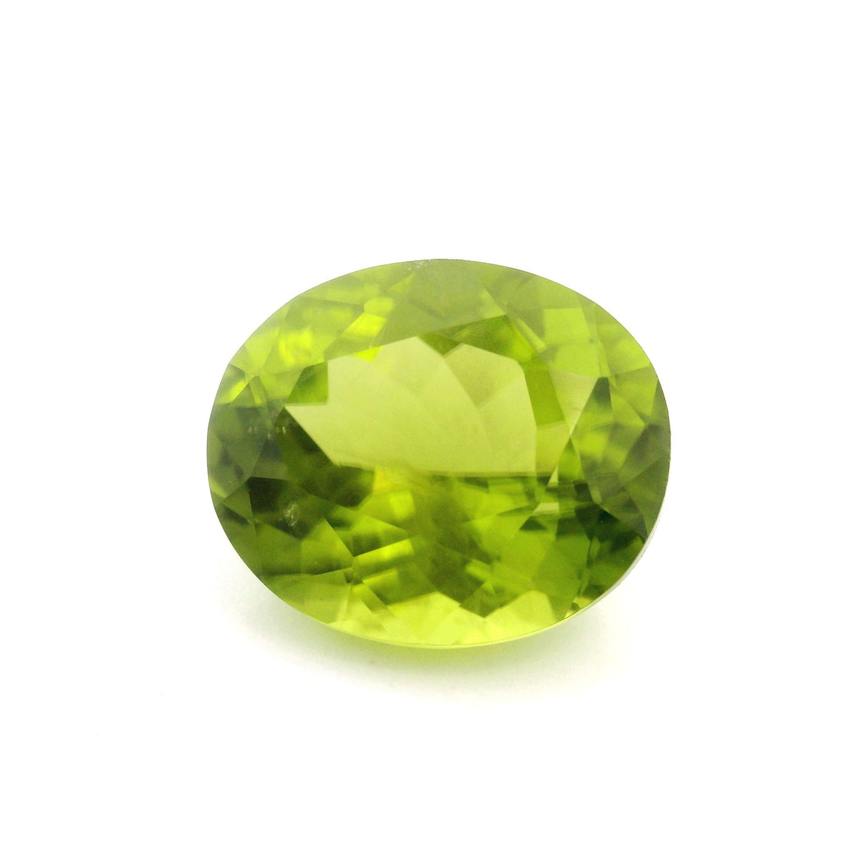 Oval Green Peridot 8.4ct loose gemstone