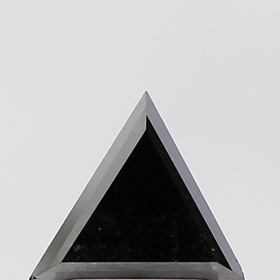 Trilliant Black Natural Diamond 0.63ct VVS2 loose diamond