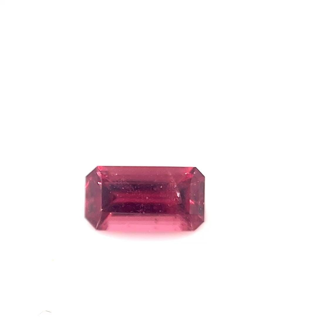 Emerald Pink Tourmaline 0.94ct loose gemstone