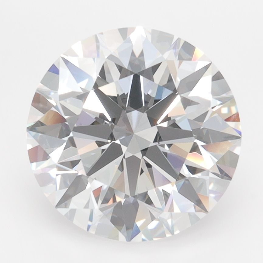 Round Lab-Grown Diamond 3.46ct D FL