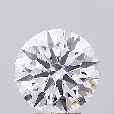 Round Lab-Grown Diamond 3.38ct D FL