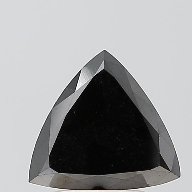 Trilliant Black Natural Diamond 1.35ct VS2 loose diamond