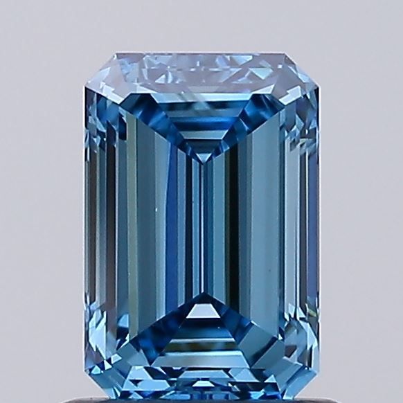 Emerald Fancy Vivid Blue Lab-grown Diamond 1.01ct VS2 loose diamond