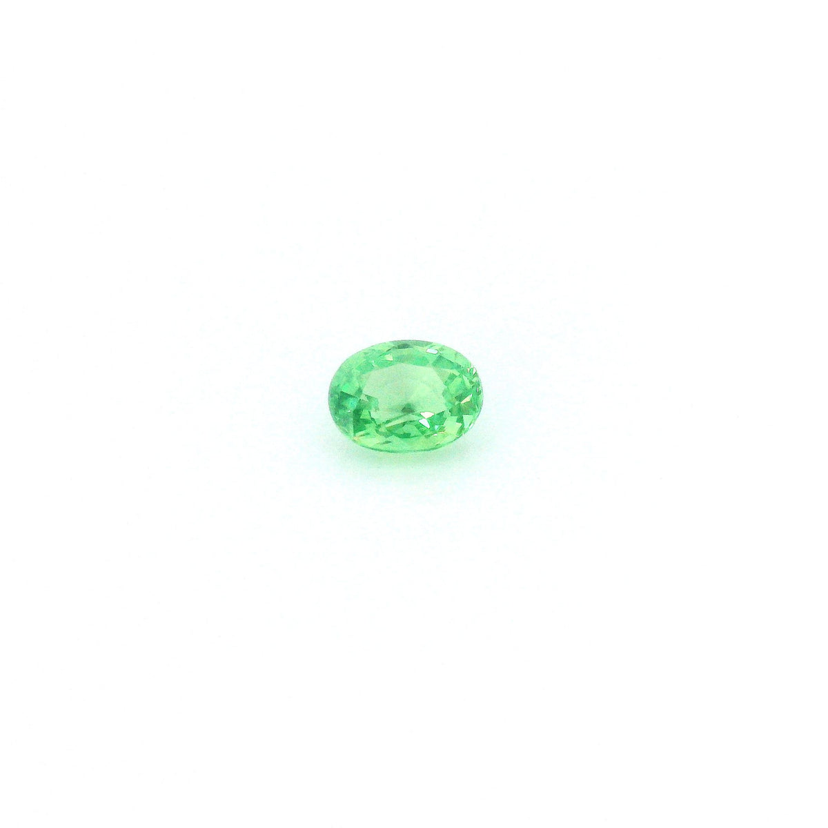 Oval Green Garnet 0.36ct loose gemstone