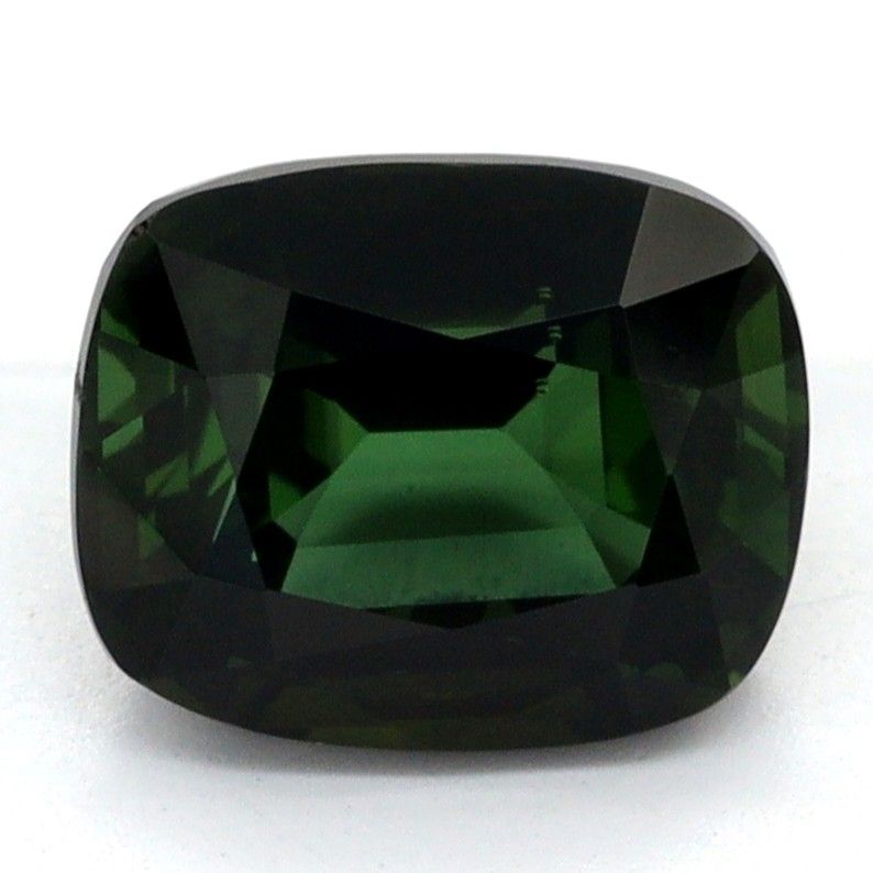 Cushion Green Tourmaline 1.17ct loose gemstone