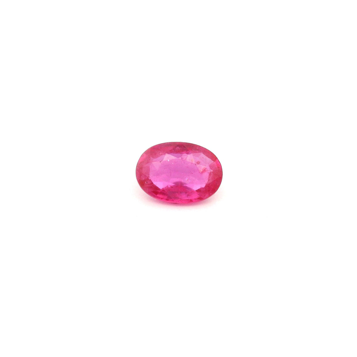Oval Red Ruby 0.54ct loose gemstone