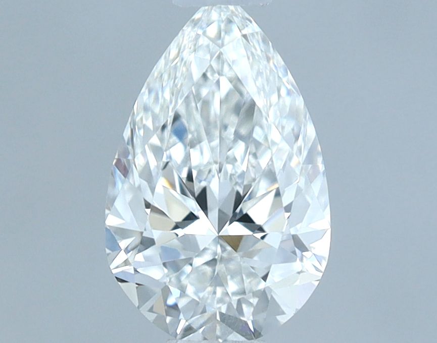 Pear Natural Diamond 0.54ct F VVS1
