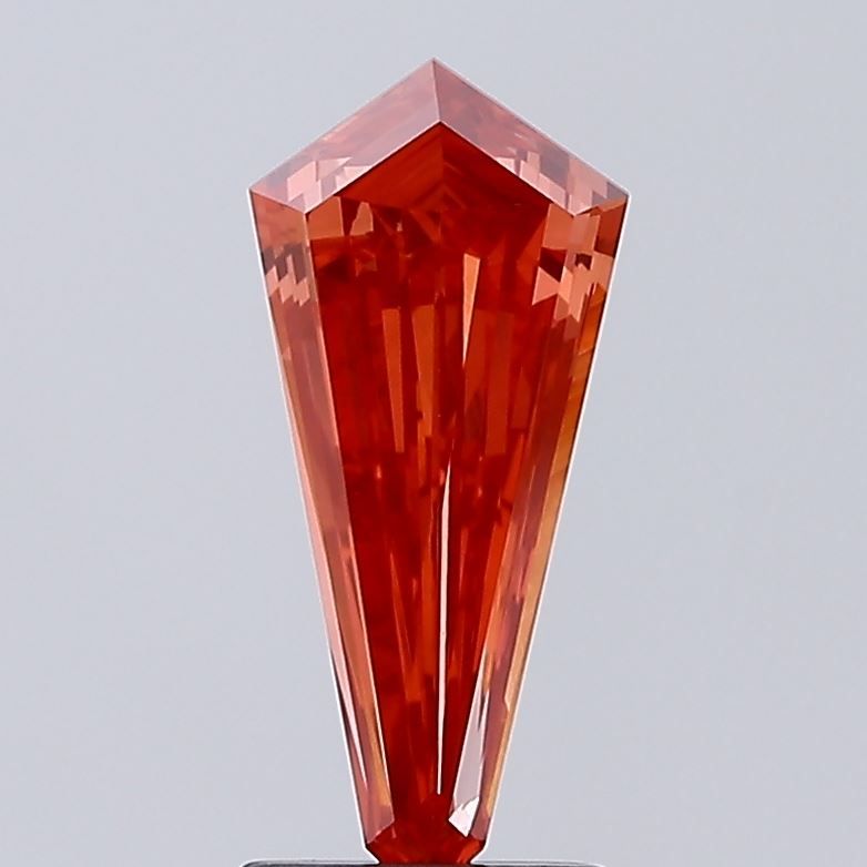 Kite Fancy Vivid Red Lab-grown Diamond 1.18ct VS1 loose diamond