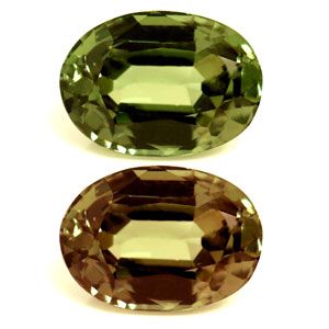 Oval Green Alexandrite 0.64ct loose gemstone