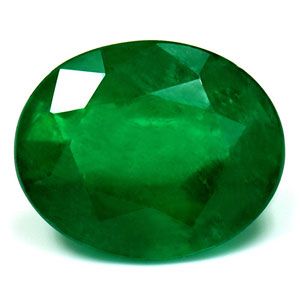 Oval Green Emerald 2.6ct loose gemstone