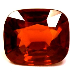 Cushion Orange Garnet 8.66ct loose gemstone