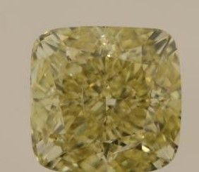 Cushion Fancy Intense Yellow Natural Diamond 1.5ct SI1 loose diamond