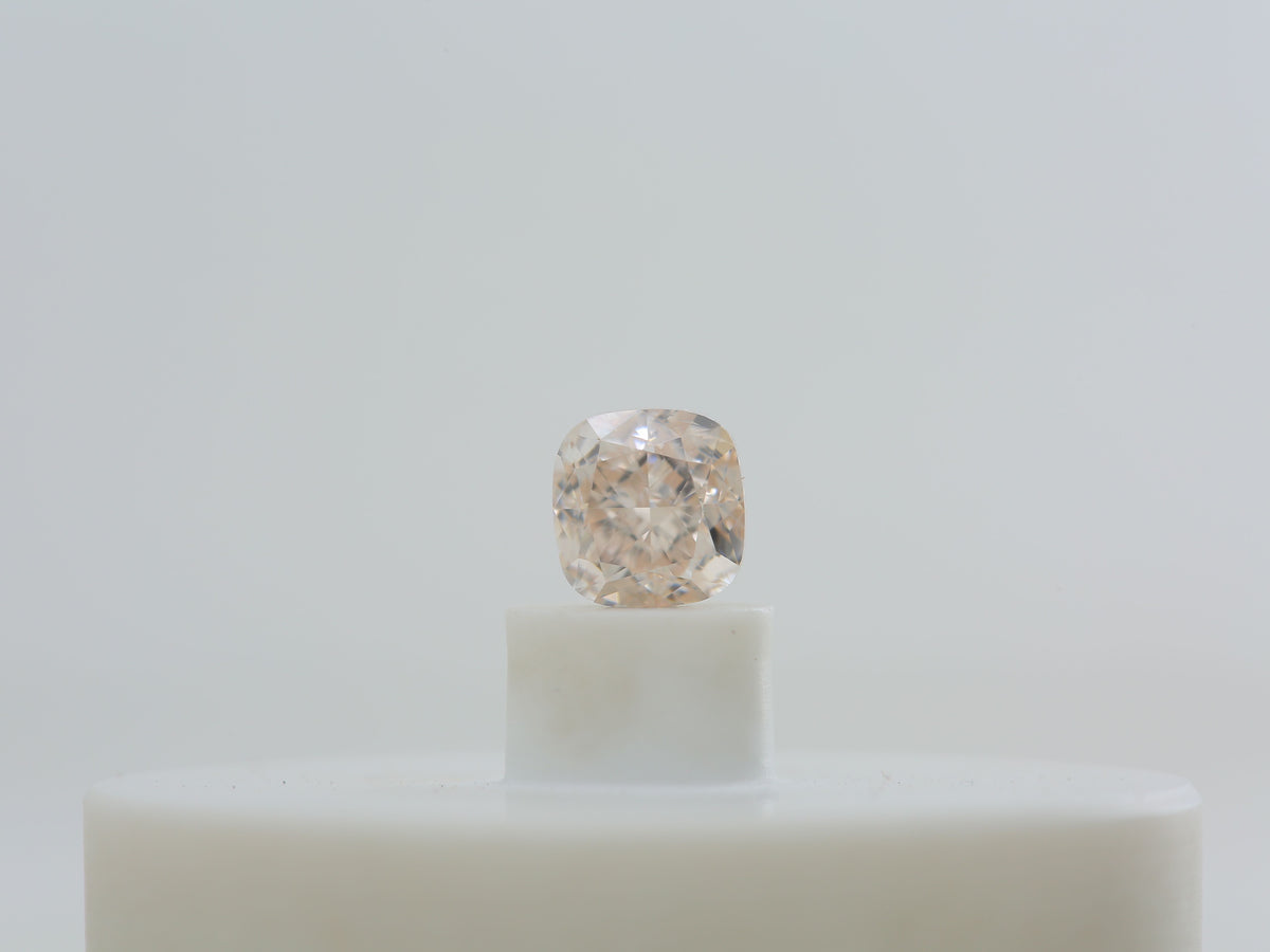 Cushion Light Pink Brown Natural Diamond 0.54ct SI1 loose diamond
